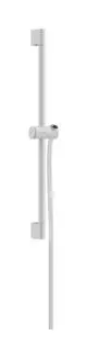 Hansgrohe-HG-Unica-Brausestange-Pulsify-S-65-cm-mit-Push-Handbrausehalter-und-Isiflex-Brauseschlauch-160-cm-Mattweiss-24400700 gallery number 1